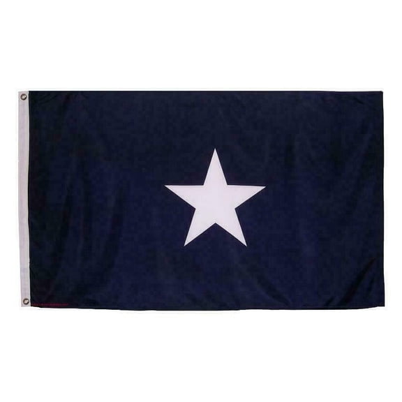 Bonnie Blue 3x5 Flag / Lone Star Flag - 4 rows of stitching 100D FABRIC