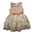 thumbnail image 1 of Bonnie Jean Exclusive Girl's Sleeveless Any Occasion Tiered Dress (3T), 1 of 2