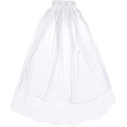 Bonnie Jean First Holy Communion Comb Veil with Four Flowered Pearls