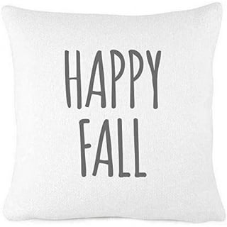 Rae Dunn HAPPY FALL pillow, good R09010-18