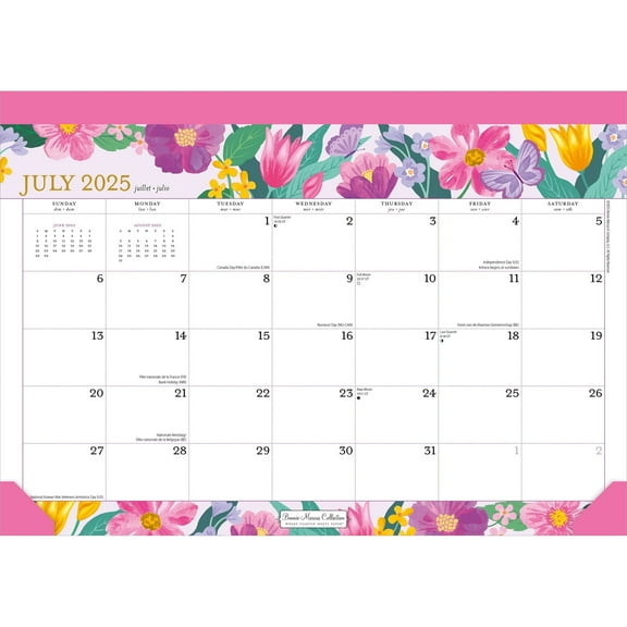 Bonnie Marcus | 2026 14x10" 18 Months Academic Desk Pad Calendar | July 2025 - December 2026