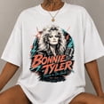 thumbnail image 1 of Bonnie Tyler Tribute Shirt, 80s Rock Singer Memorial Tee, Forever in Our Hearts Graphic T-Shirt,Black Color,Size M, 1 of 5