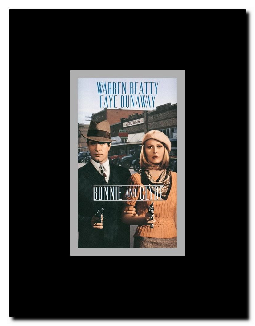 Bonnie and Clyde Framed Movie Poster
