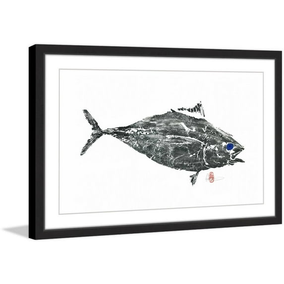 "Bonnito Tuna" Framed Painting Print
