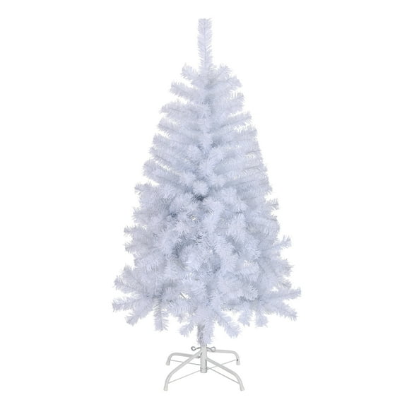 Bonnlo Artificial Christmas Tree, Upgraded Full 4ft White Christmas Tree w/ 346 Branch Tips, Small Christmas Tree for Home, Office, Party Decoration