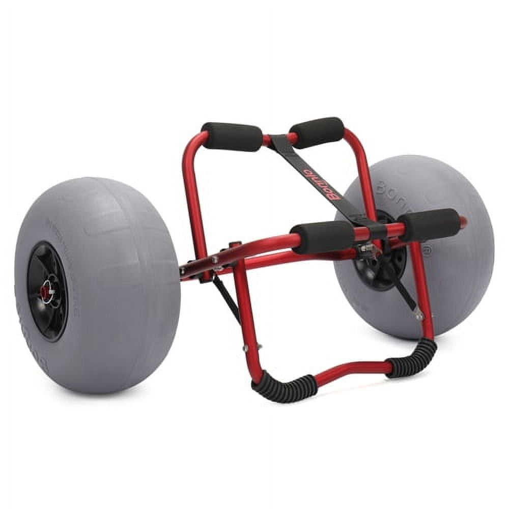 Bonnlo Kayak Beach Cart with Balloon Wheels 12"