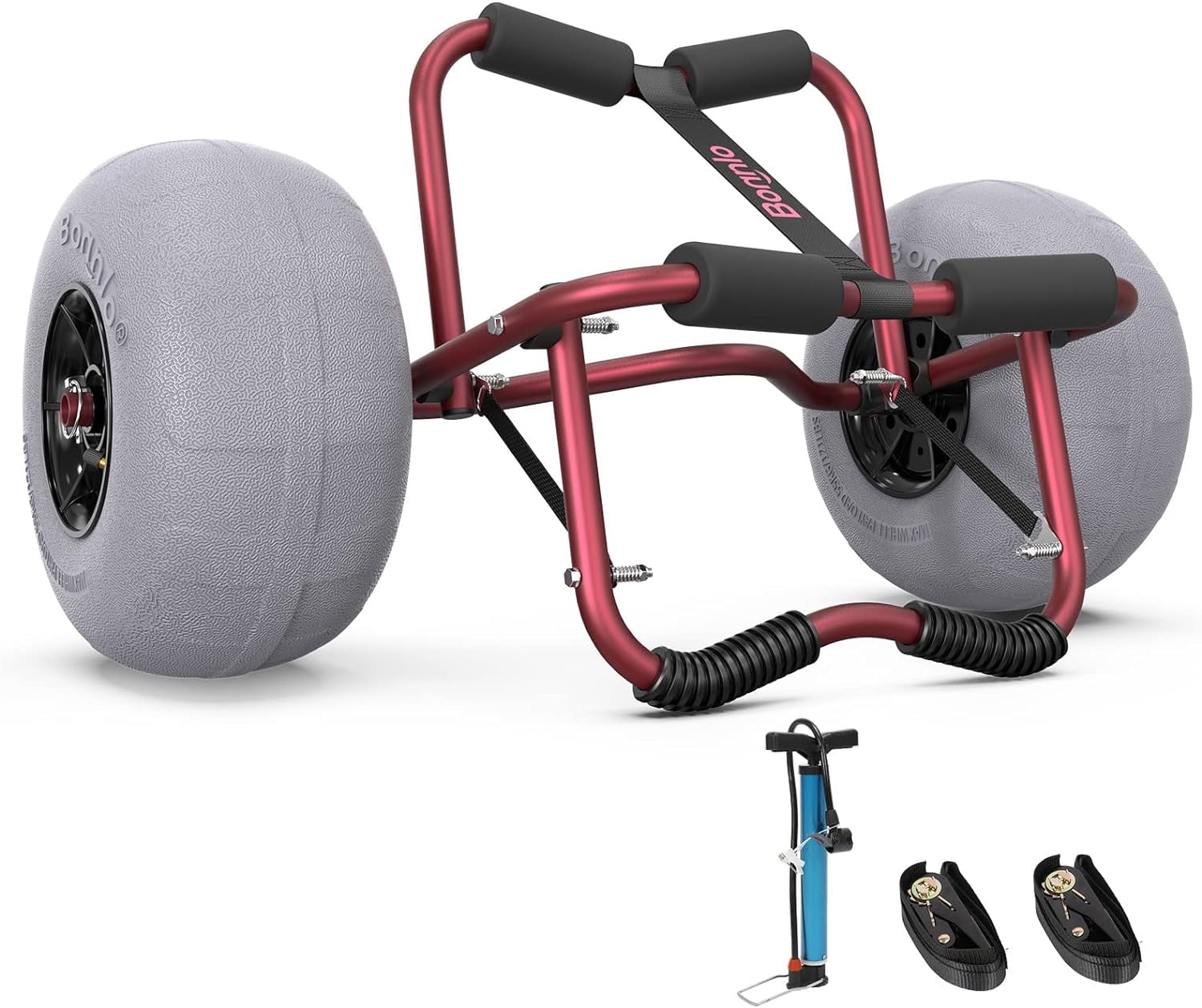 Bonnlo Kayak Cart Trolley Canoe Paddle Board Boat Cart Carrier Dolly