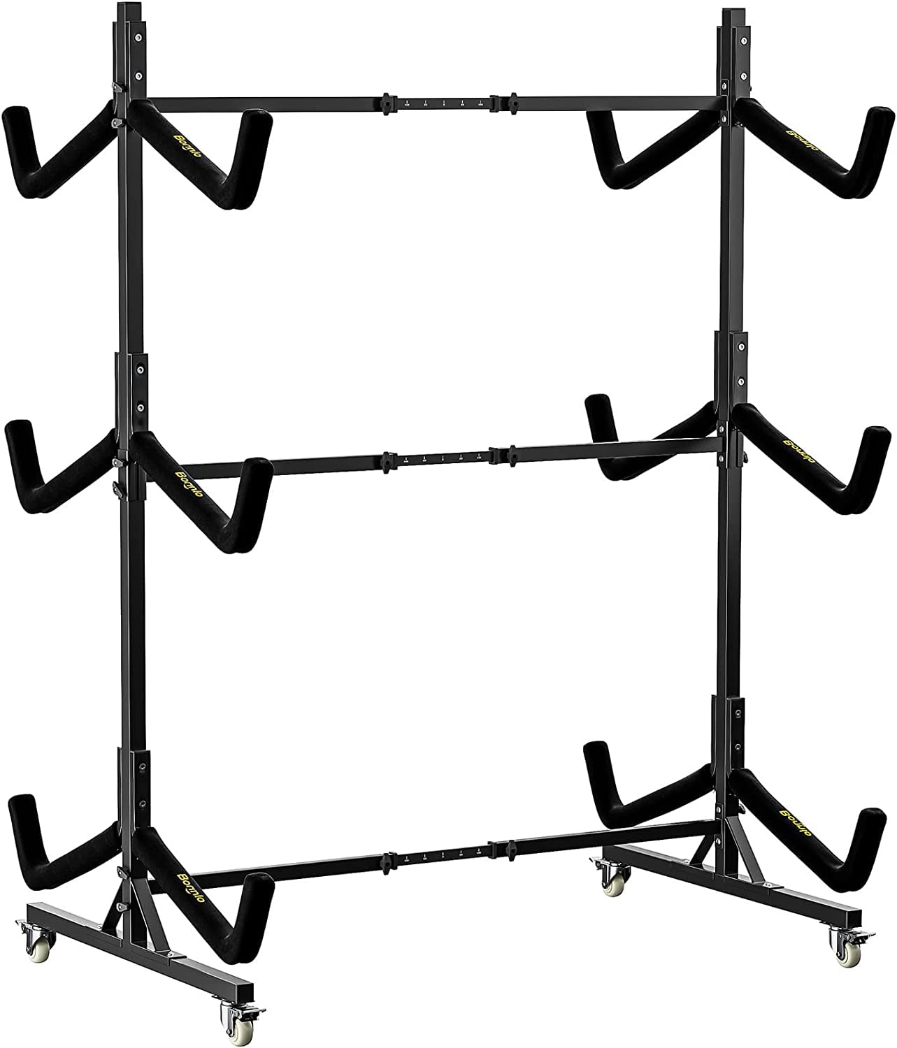 Bonnlo Freestanding Kayak Stand, Adjustable for Various Water Crafts ...