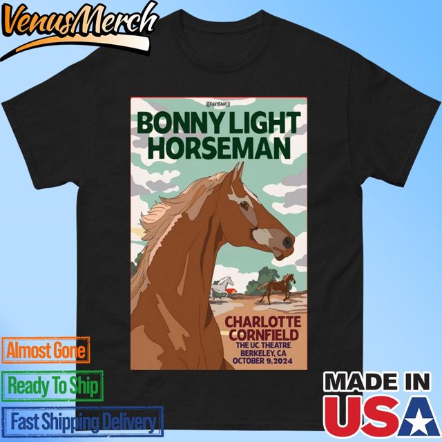 Bonny Light Horseman October 9 2024 U C Theatre Berkeley Ca Tour Poster