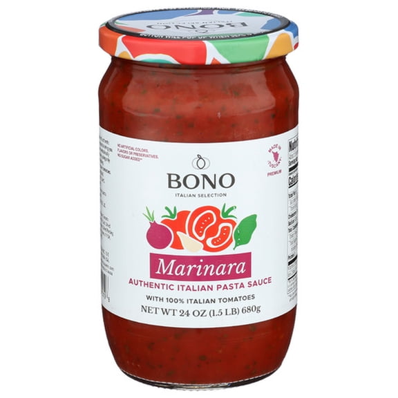 Bono Sauce Pasta Marinara 24 oz (Pack of 6)