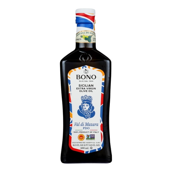 Bono Sicilian Extra Virgin Olive Oil - 16.9 FZ - Case of 6