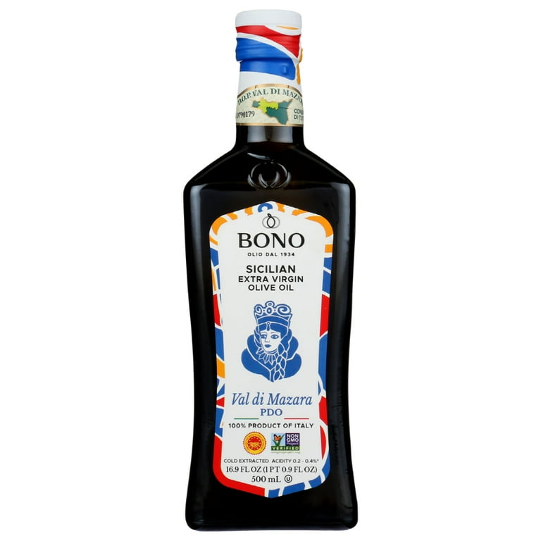 Bono Sicilian Certified PDO Val Di Mazara Extra Virgin Olive Oil