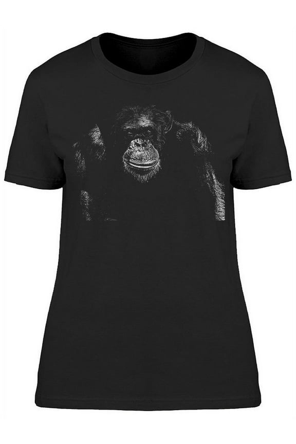 Bonobo Chimpanzee T-Shirt Women -Image by Shutterstock, Female Small