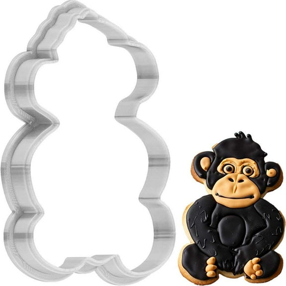 Bonobo Cookie Cutter 4 Inch Made in USA by WONDERTORY