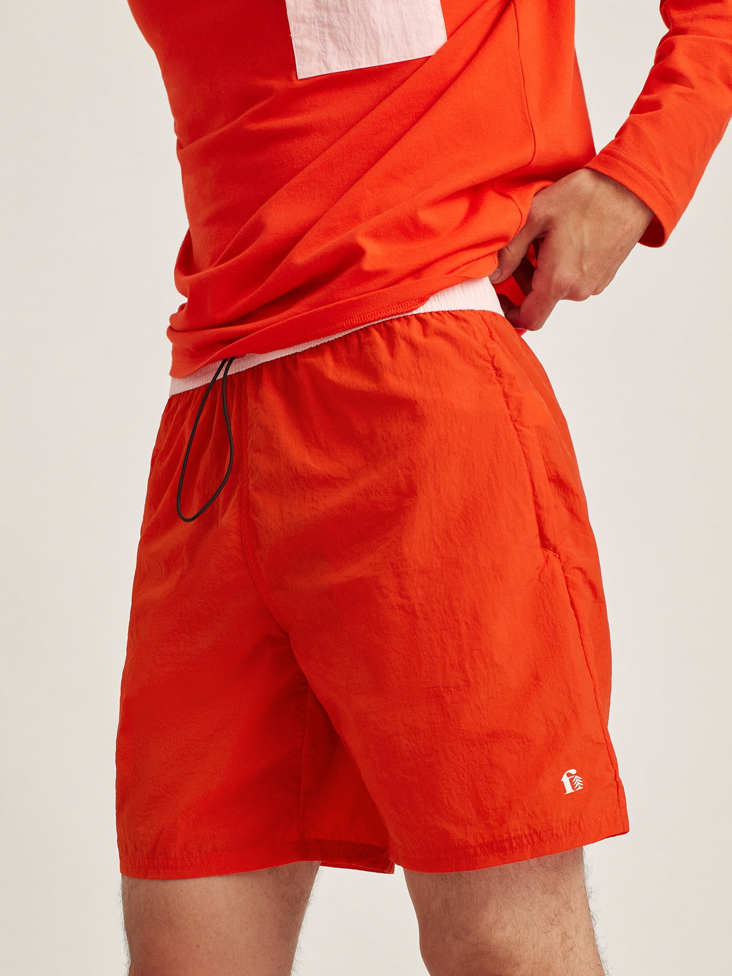 Bonobos Fielder Men's and Big Men's Crinkle Nylon Shorts 7", up to 3XL