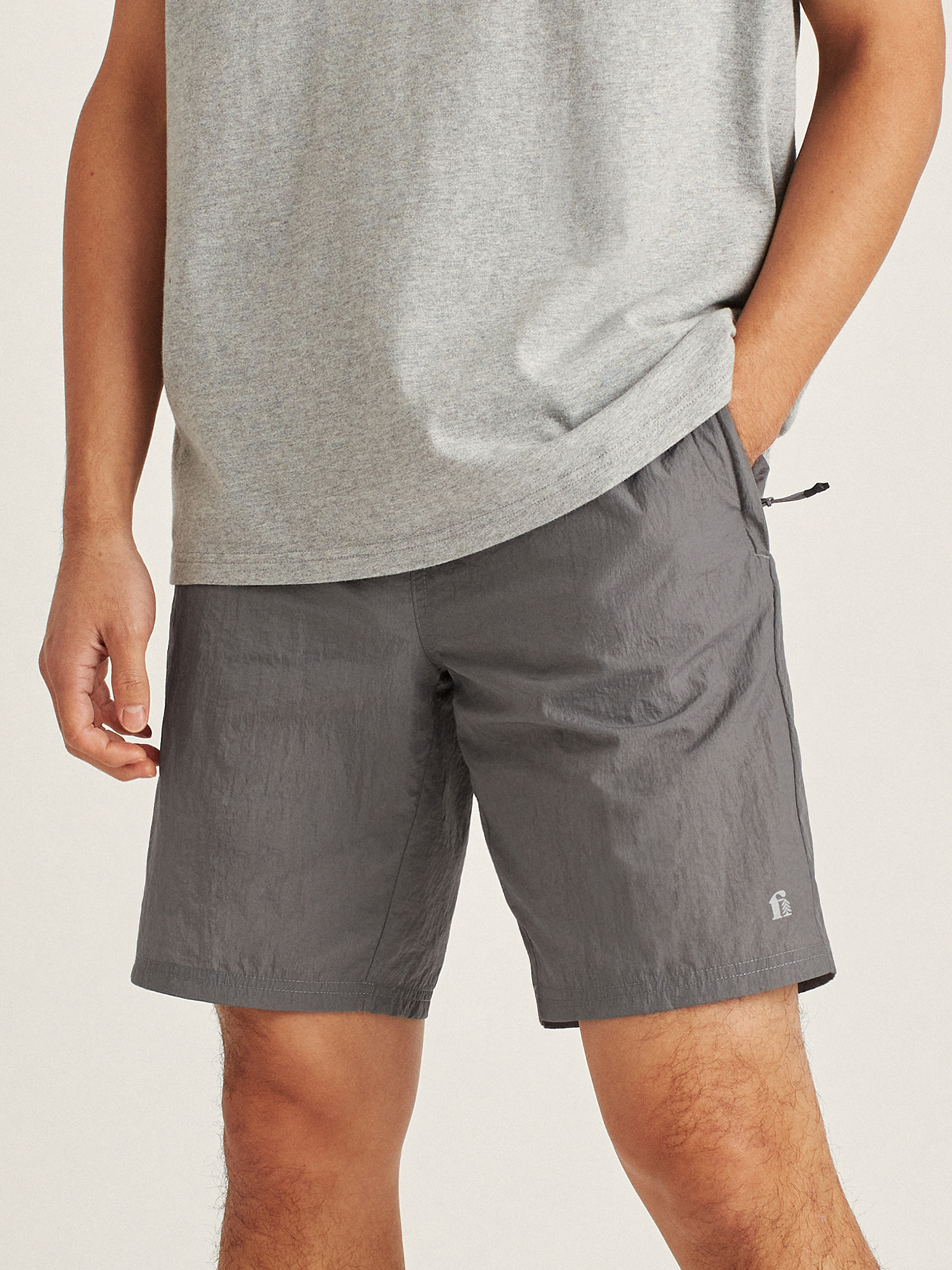 Bonobos Fielder Men's and Big Men's Crinkle Nylon Shorts 7", up to 3XL