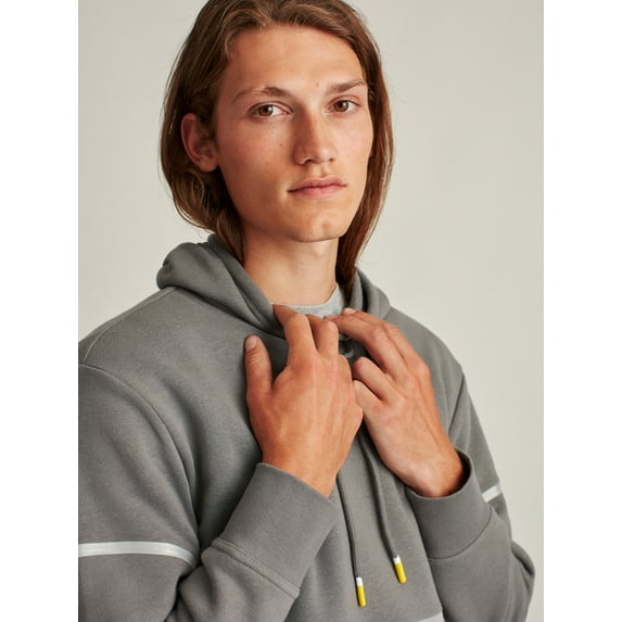 Bonobos Fielder Men's and Big Men's Fleece Pullover Hoodie, Up to Size 3XL