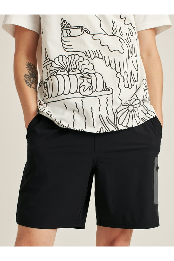 Men's and Big Men's Hybrid Short 7", up to 3XL