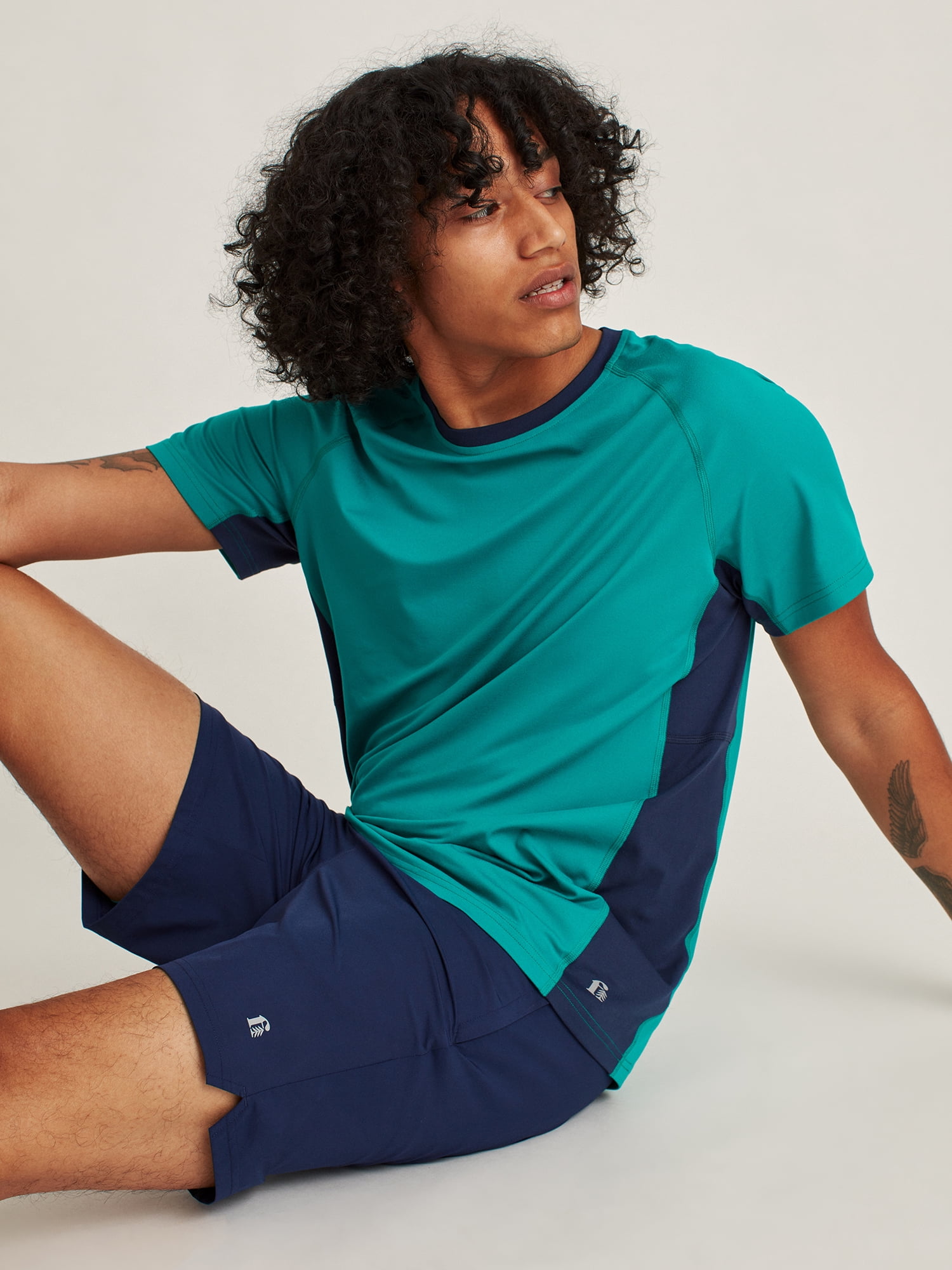 Bonobos Fielder Men's and Big Men's Short Sleeve Performance Tee, up to 3XL