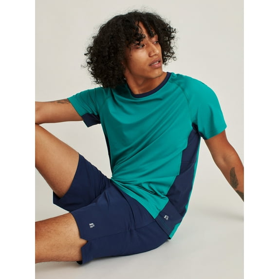 Bonobos Fielder Men's and Big Men's Short Sleeve Performance Tee, up to 3XL