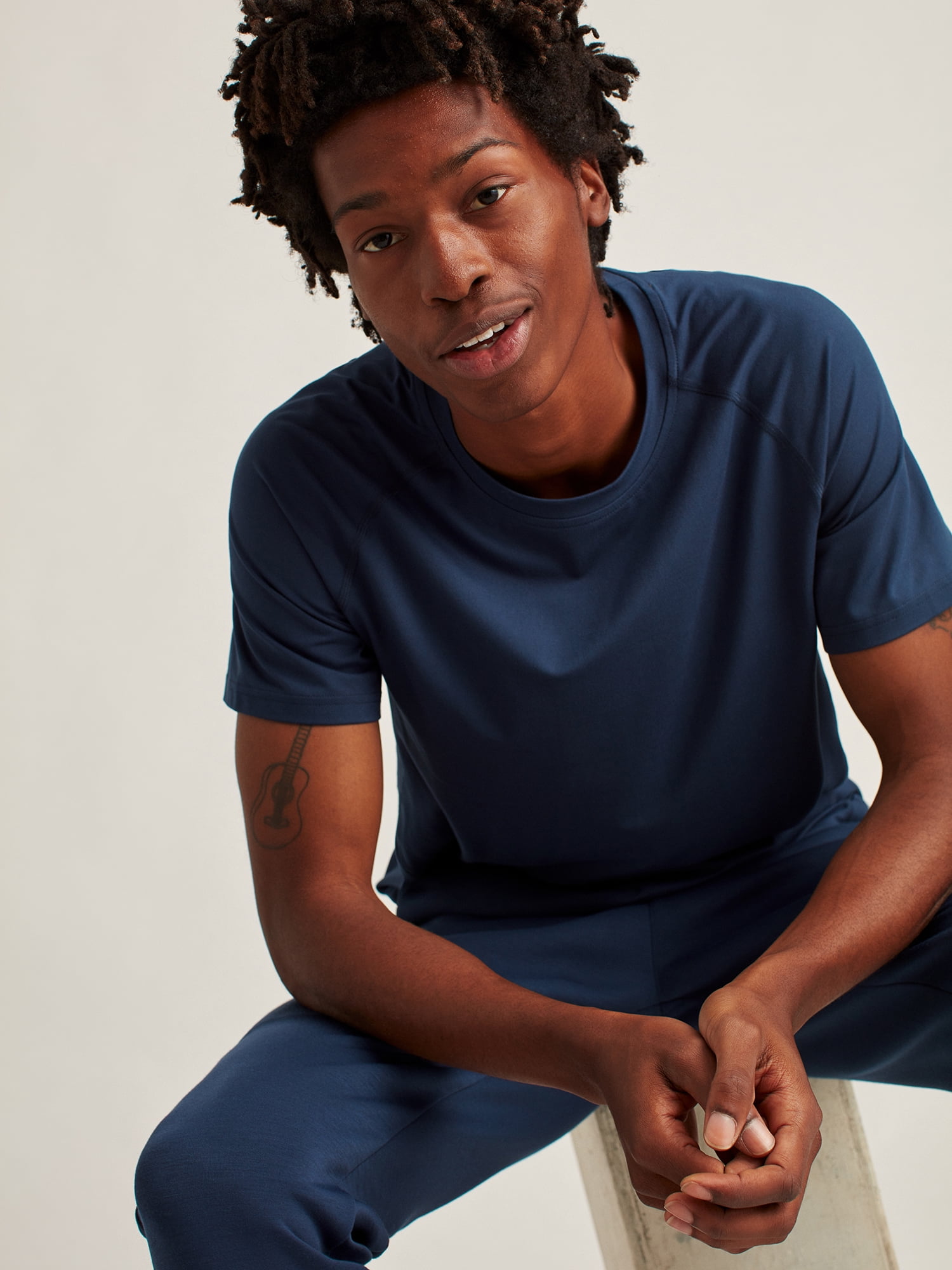 Bonobos Fielder Men's and Big Men's Short Sleeve Performance Tee, up to 3XL