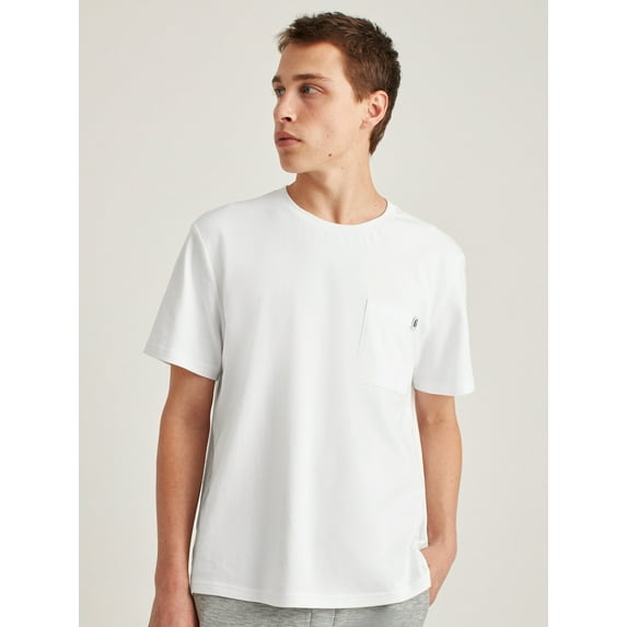 Bonobos Fielder Men's and Big Men's Short Sleeve Pocket Tee, Up to 3XL