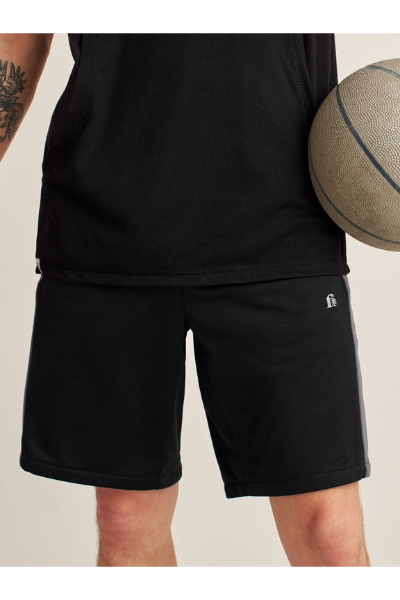 Men's and Big Men's Track Short 9", up to 3XL
