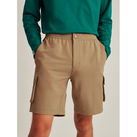 Bonobos Fielder Men's and Big Men's Utility Cargo Shorts, Up to Size 3XL