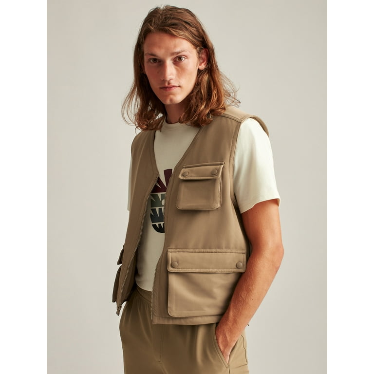 Mens cargo deals vest