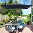 thumbnail image 1 of Bonosuki 10 x 6.5-ft. Rectangular Patio Umbrella Royal Blue, 1 of 5