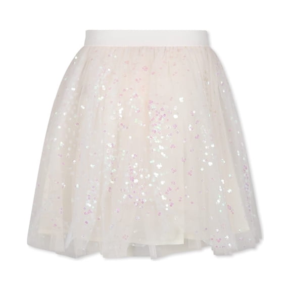 Bonpoint All-Over Glitter Tulle Skirt, Size 10