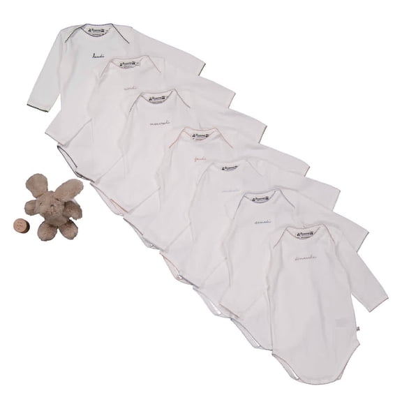 Bonpoint Baby Mixed Set With Onesies, Size 6M