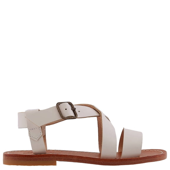 Bonpoint Girls Caina Leather Ankle-Strap Sandals, Brand Size 30 (13 Little Kids)