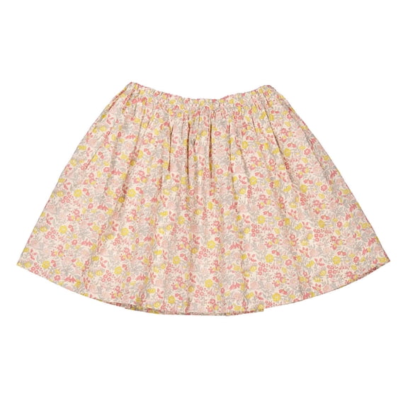 Bonpoint Kids Floral-Printed Pleated Skirt, Size 10