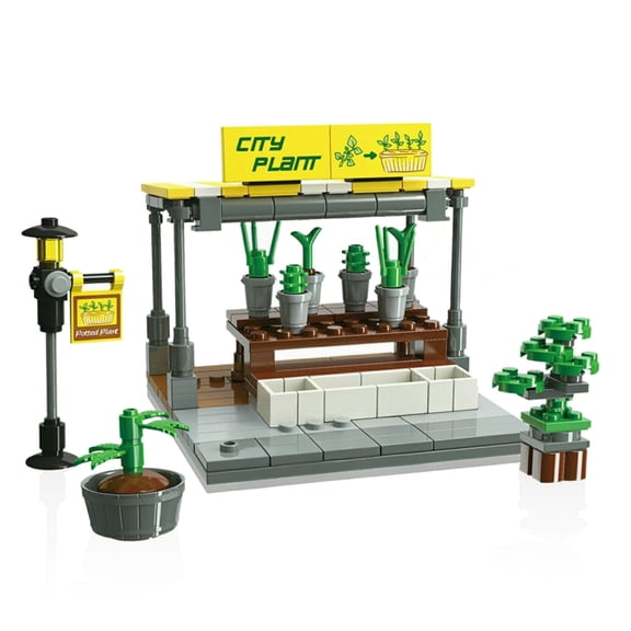 Bonsai Booth Building Brick Set | General Jim's Toys | GJ-BTB