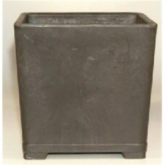 Bonsai Boy e1431 Brown Mica Bonsai Pot - Square Cascade