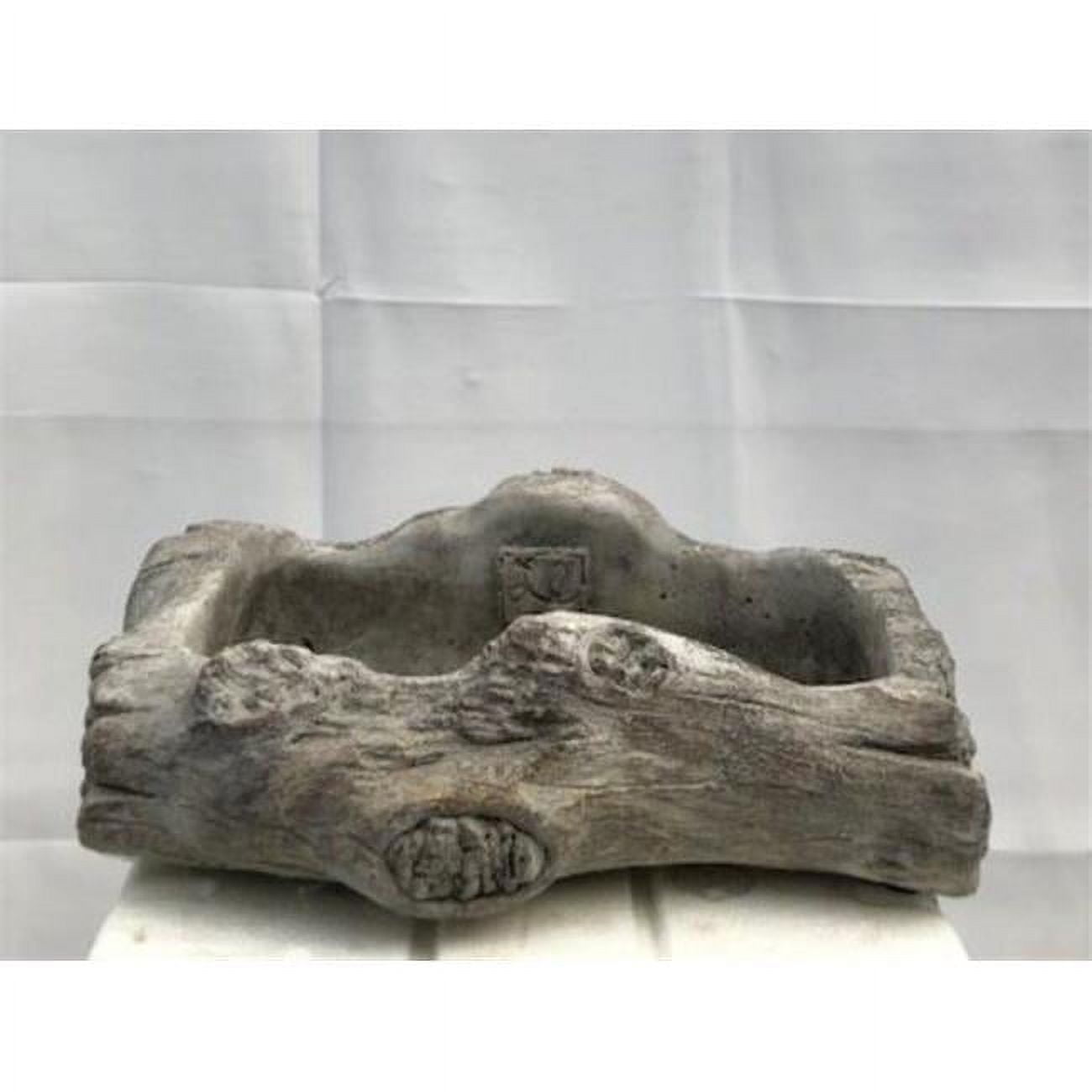 Bonsai Boy of New York L387 10 in. Faux Log Bonsai Pot