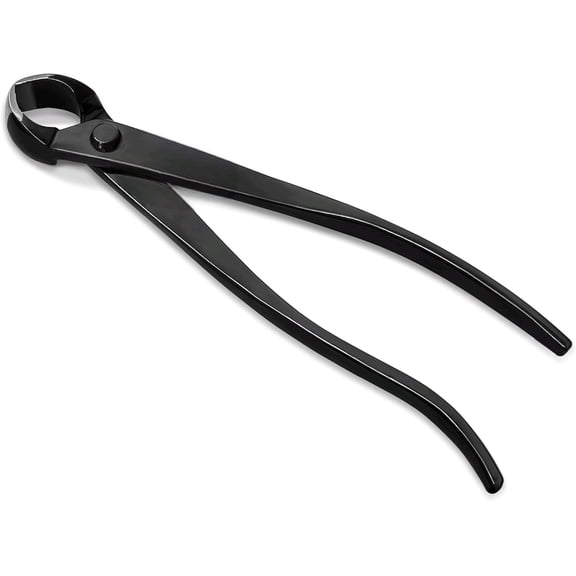 8.3" Bonsai Concave Cutter, Heavy Duty Professional Manganese Steel | Branch Flush Clipper, Precision Tree Pruning Tool