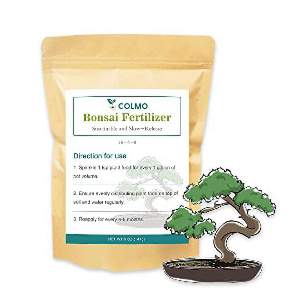 Bonsai Fertilizer 5 OZ 1868 Slow Release Fertilizer, MultiPurpose