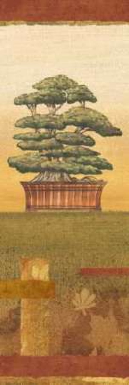 Bonsai II Canvas Art - Charlene Audrey (12 x 36)