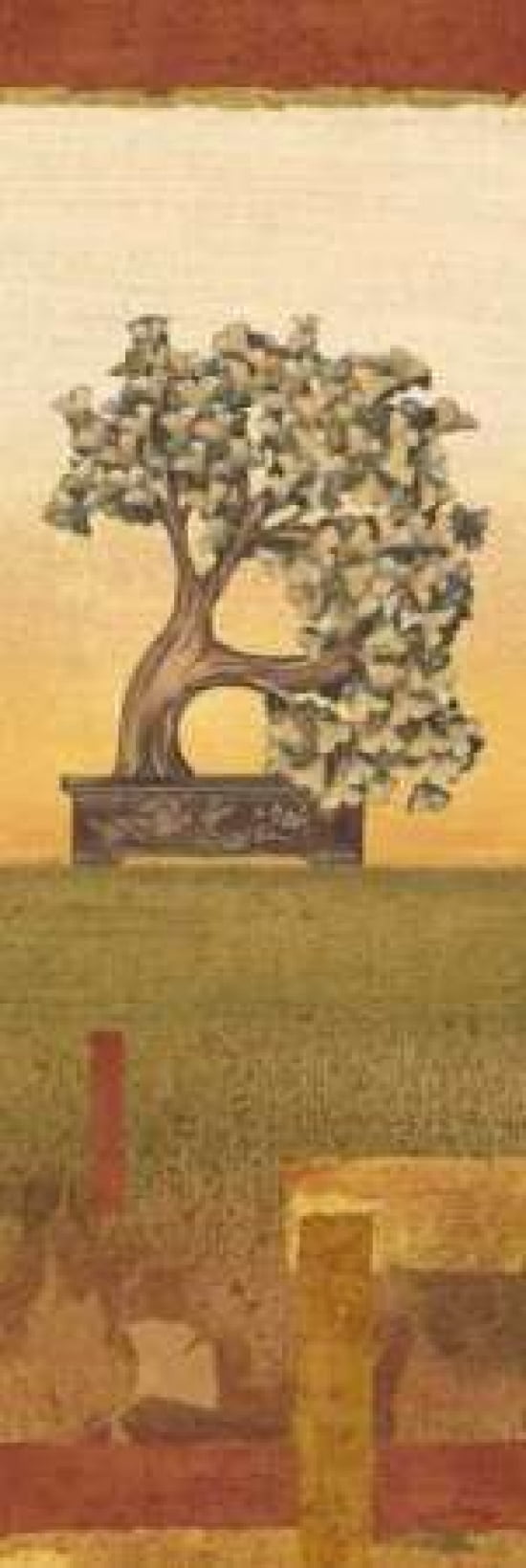 Bonsai III Canvas Art - Charlene Audrey (12 x 36)
