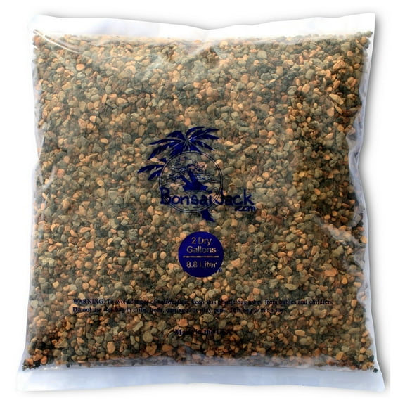 Bonsai Jack Inorganic Bonsai Soil Mix 11011 pH 6.7. 2 Gallons
