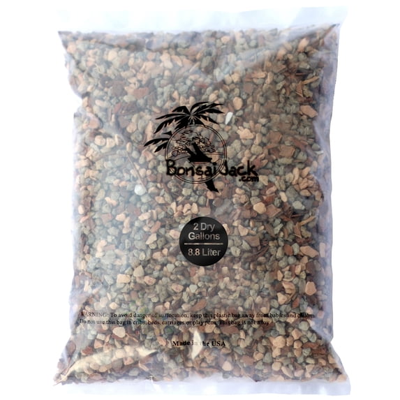 Bonsai Jack Succulent and Cactus Soil - Jacks Gritty Mix - 2 Gallons Fast Draining Fight Root Rot Optimized pH