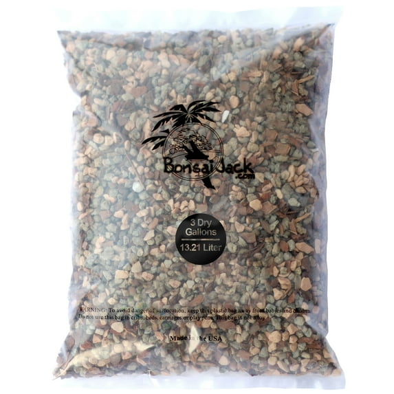 Bonsai Jack Succulent and Cactus Soil - Jacks Gritty Mix - 3 Gallons – Fast Draining – Fight Root Rot – Optimized pH