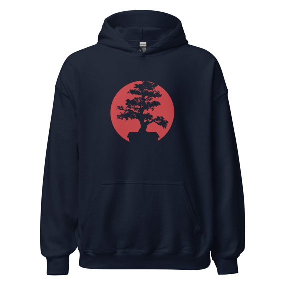 Bonsai Japanese tree Karate Zen Unisex Hoodie