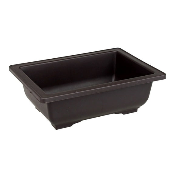 Bonsai Pot with Drainage Mesh - Small Plastic Bonsai Tree Pots for Indoor Plants, Real Bonsai Tree Training Pot with Irrigation Holes, Humidity Tray, Beginner & Home Gardening Kit
