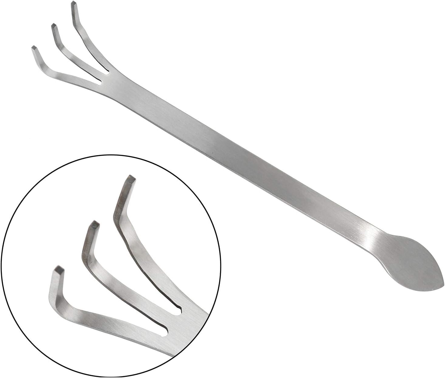 Bonsai Rake Stainless Steel Root Rake with Spatula Gardening Rack ...