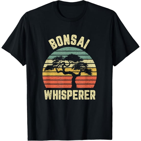 Bonsai Shirt Funny Japanese Bonsai Tree Whisperer Gift Shirt T-Shirt