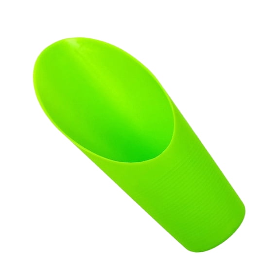 Bonsai Soil Scoops Lightweight Potting Scoopers Plastic Bucket Shovel For Flower Planting Potting Cultivation Weeding Garden(Green-15.8X6.2Cm)
