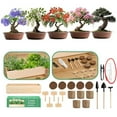thumbnail image 1 of Bonsai Starter Kit, Bonzai Tree Kits, Durable Planting Bags, Complete Indoor Starter Kit for Growing Bonsai Plants, Gardening Gifts for Women & Men, 1 of 6